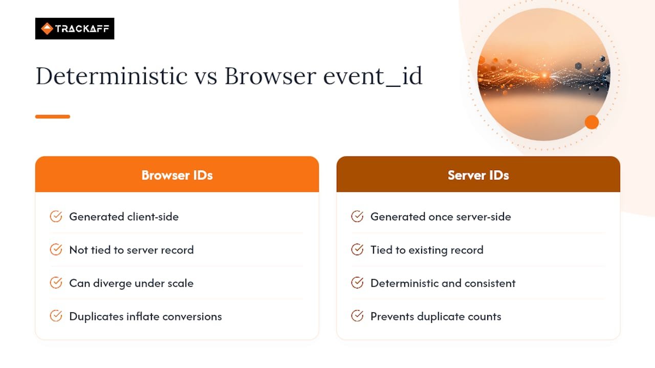 Why Deterministic Event IDs Are the Real Fix, Not a Workaround — overview diagram