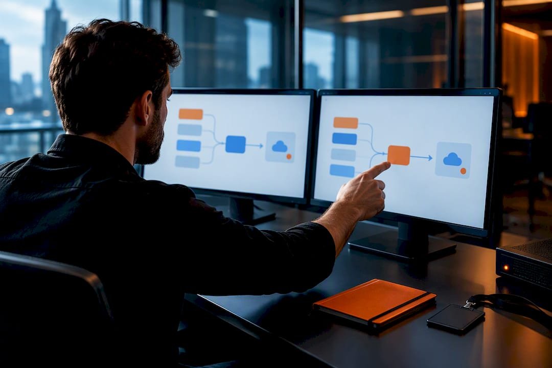 Marketer reviewing offline conversion integrations